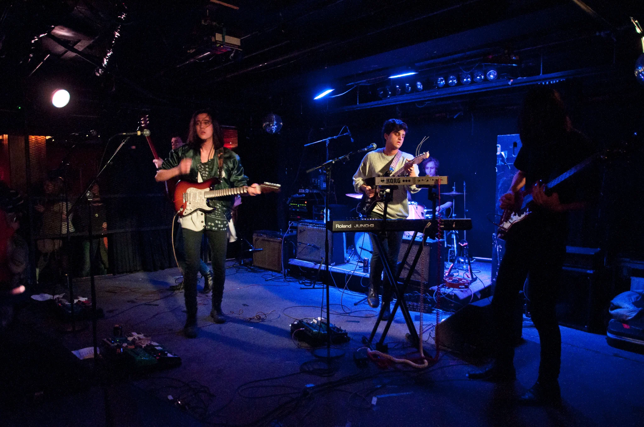 Smith Westerns performing at Biltmore Cabaret, Vancouver, BC - concert photography by Michael Caswell