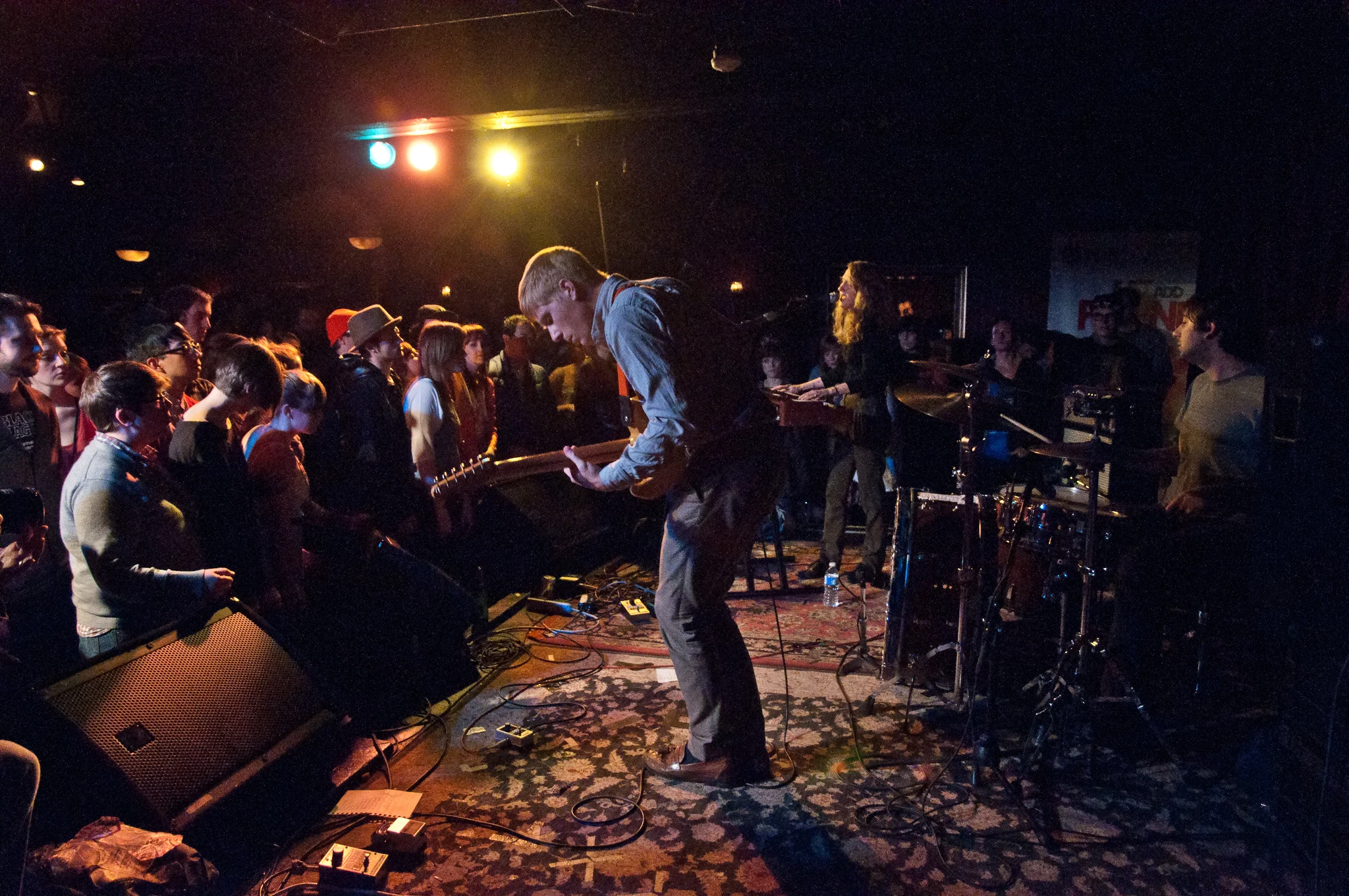 Tennis performing at Media Club, Vancouver, BC - concert photography by Michael Caswell
