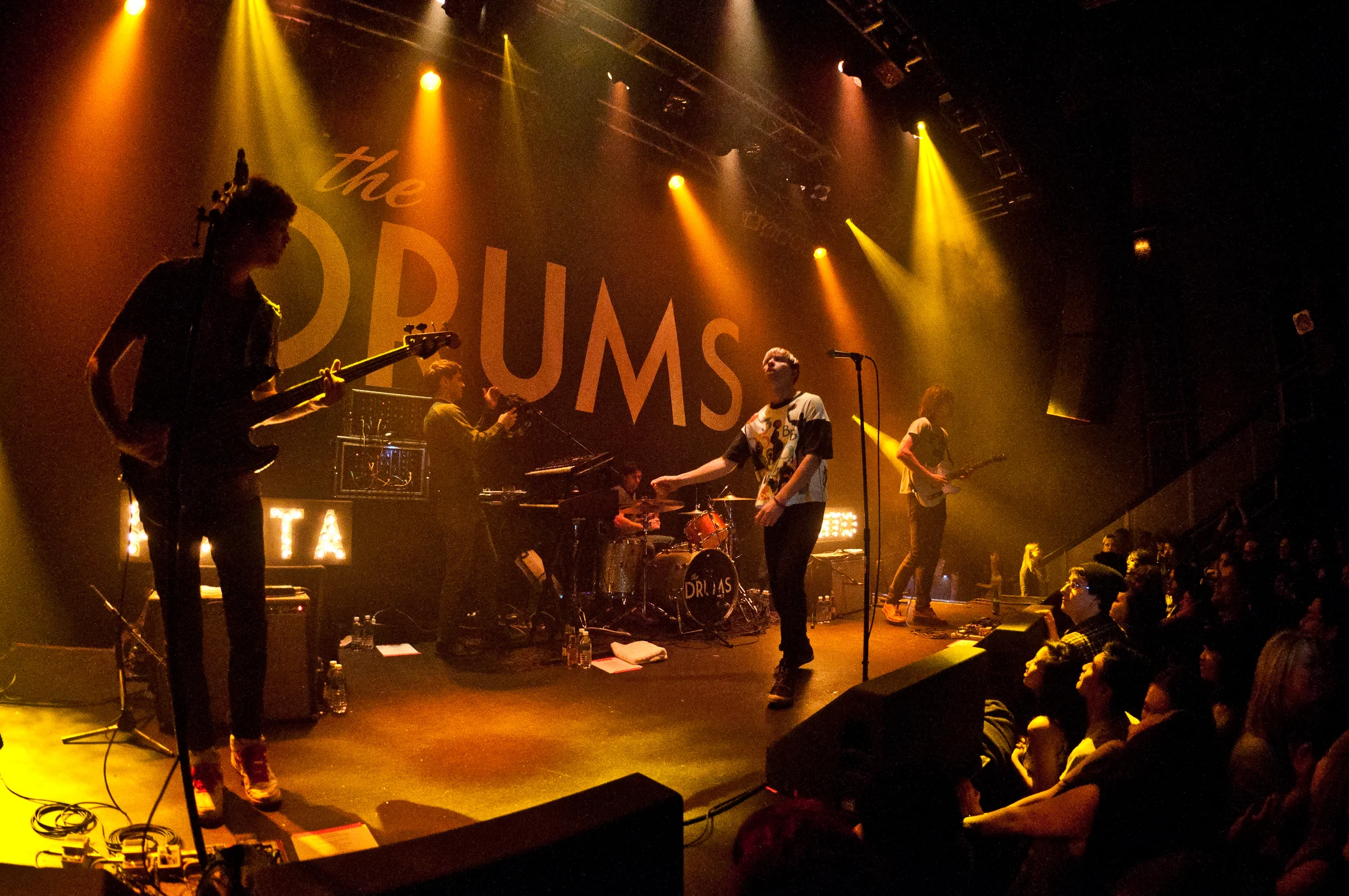 The Drums performing at VENUE, Vancouver, BC - concert photography by Michael Caswell