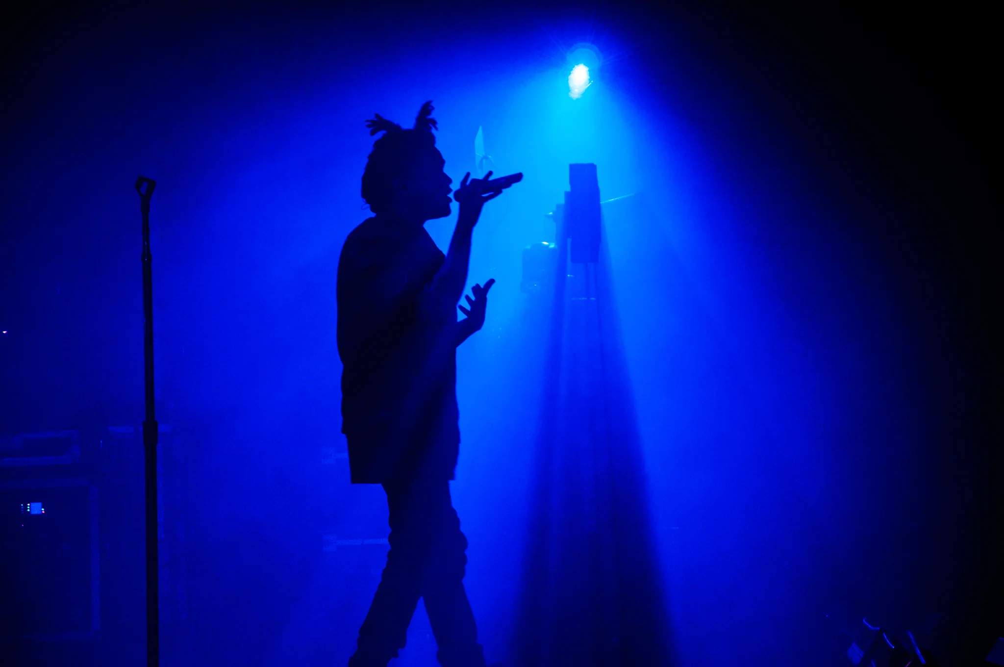 The Weeknd performing at Orpheum Theatre, Vancouver, BC - concert photography by Michael Caswell