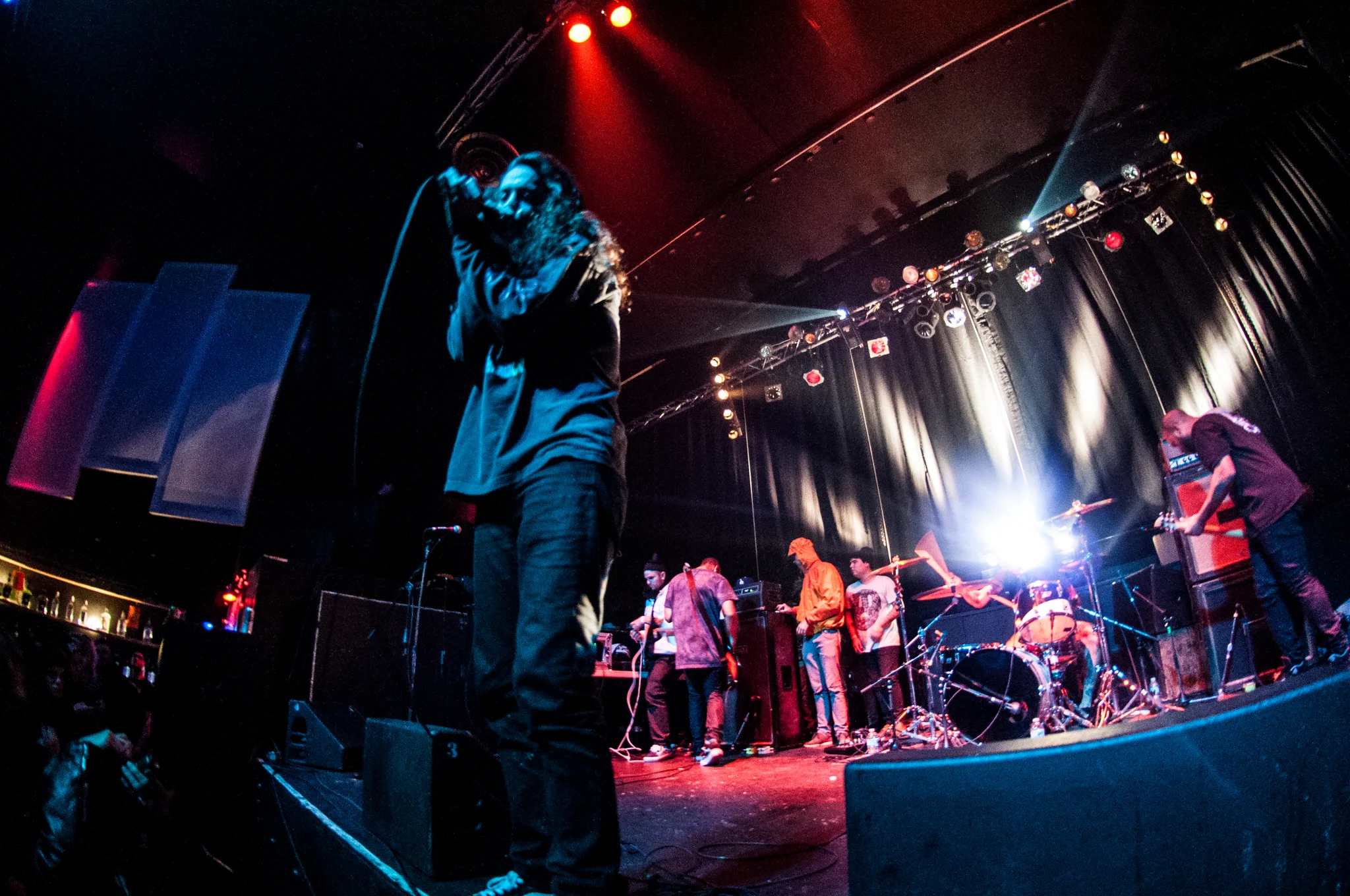Trash Talk performing at Rickshaw Theatre, Vancouver, BC - concert photography by Michael Caswell
