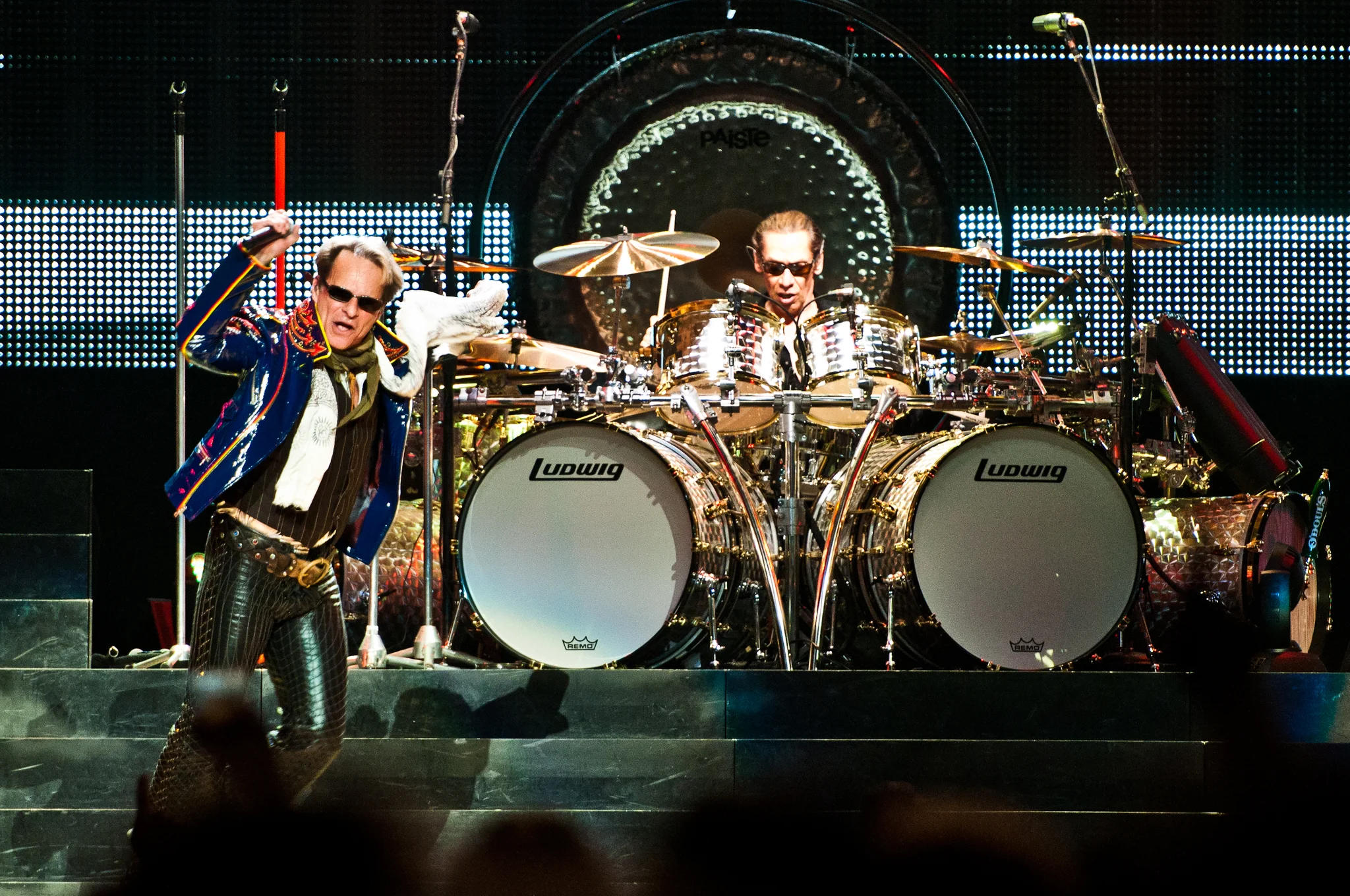 Van Halen performing at Rogers Arena, Vancouver, BC - concert photography by Michael Caswell